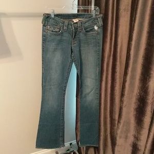 True Religion blue jeans